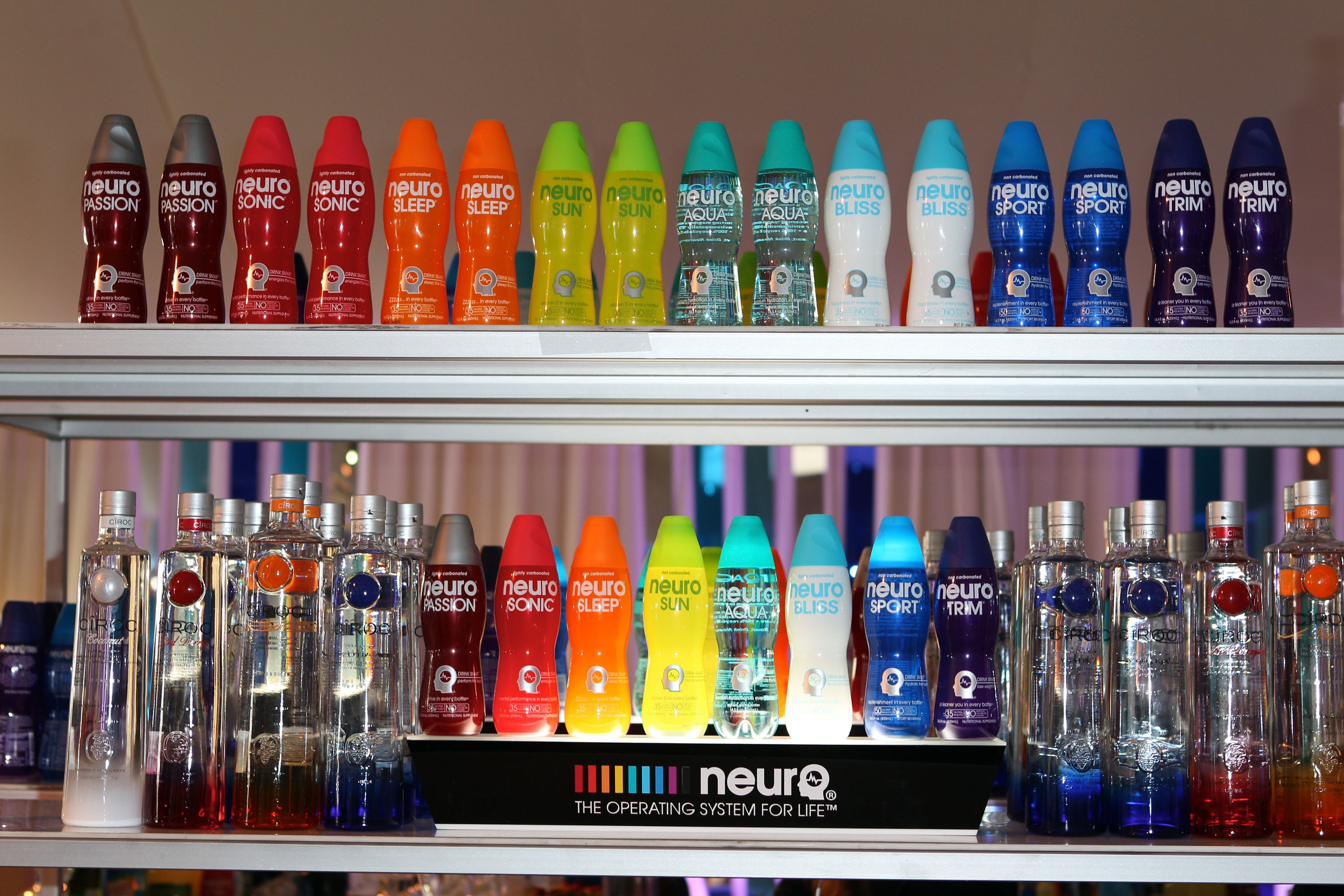 Neuro Drinks At 20th Annual Elton John AIDS Foundation Academy Awards Viewing Party